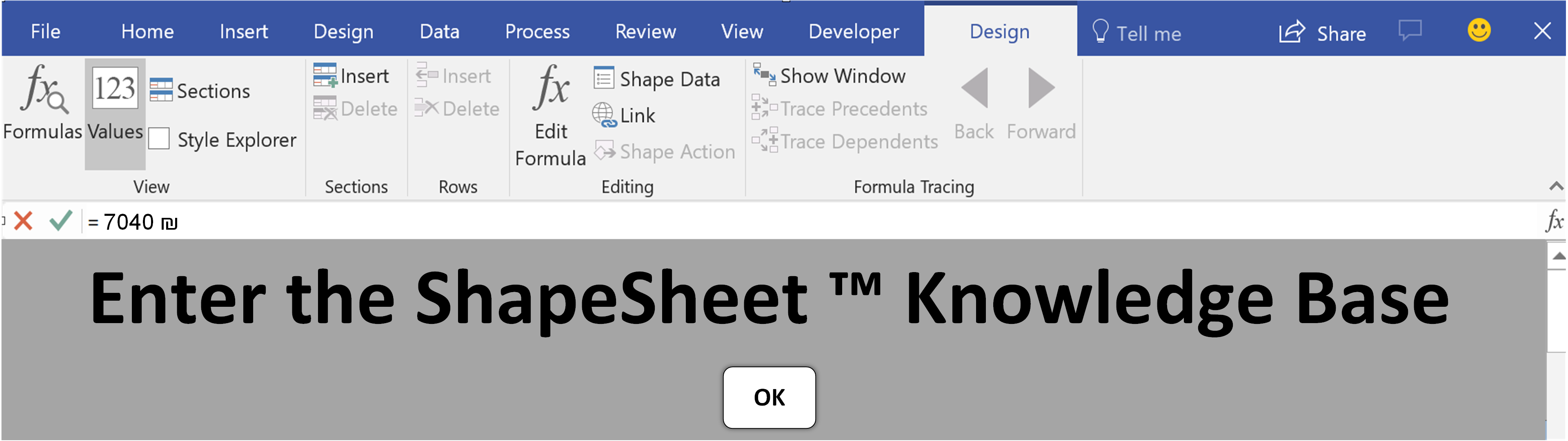 ShapeSheet™ Knowledge Base